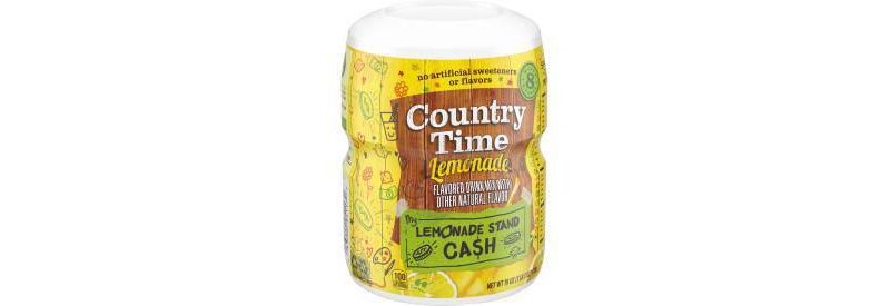 Country Time Lemonade Drink Mix - 19oz Canister