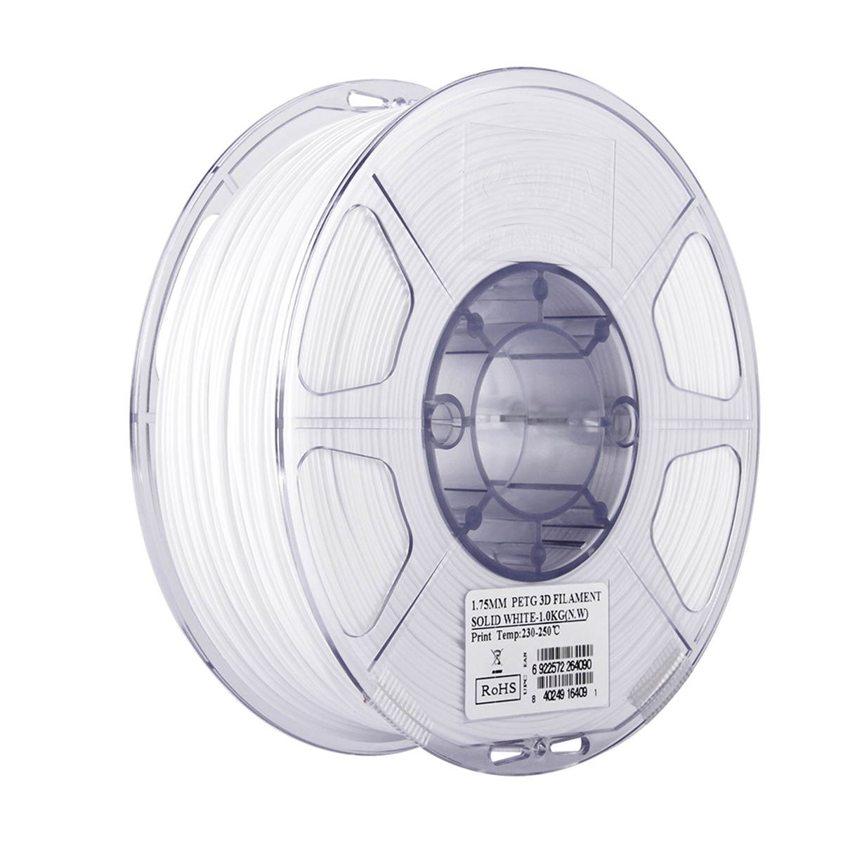 eSUN PETG 1.75mm 3D Printer Filament Printing Consumables Dimensional Accuracy: +/- 0.05mm 1kg(2.2lb) Spool Material Refills Solid Green