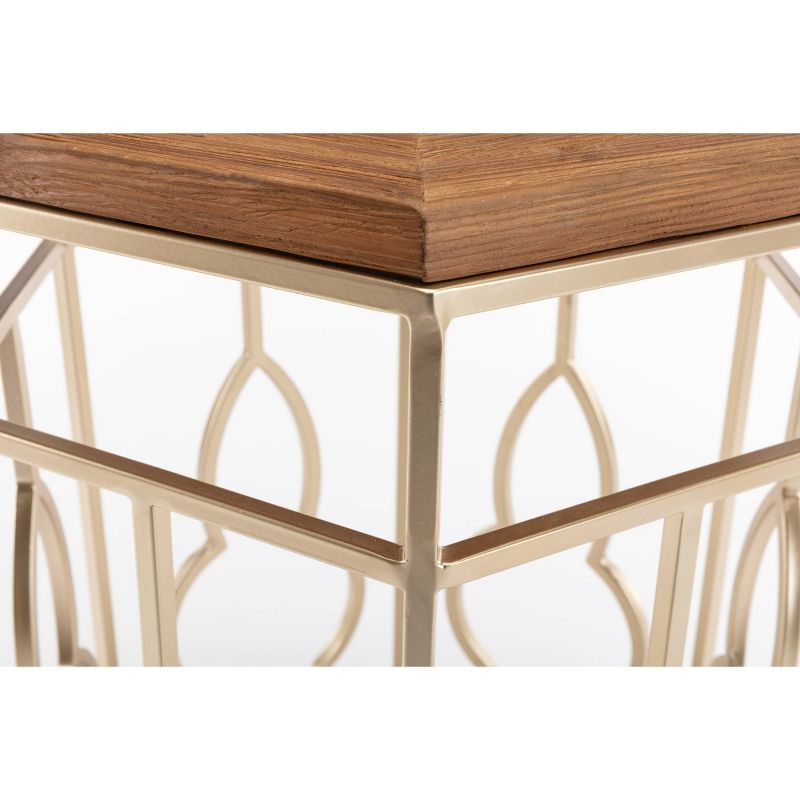 Genevieve Nesting Tables Gold/Natural - Boraam