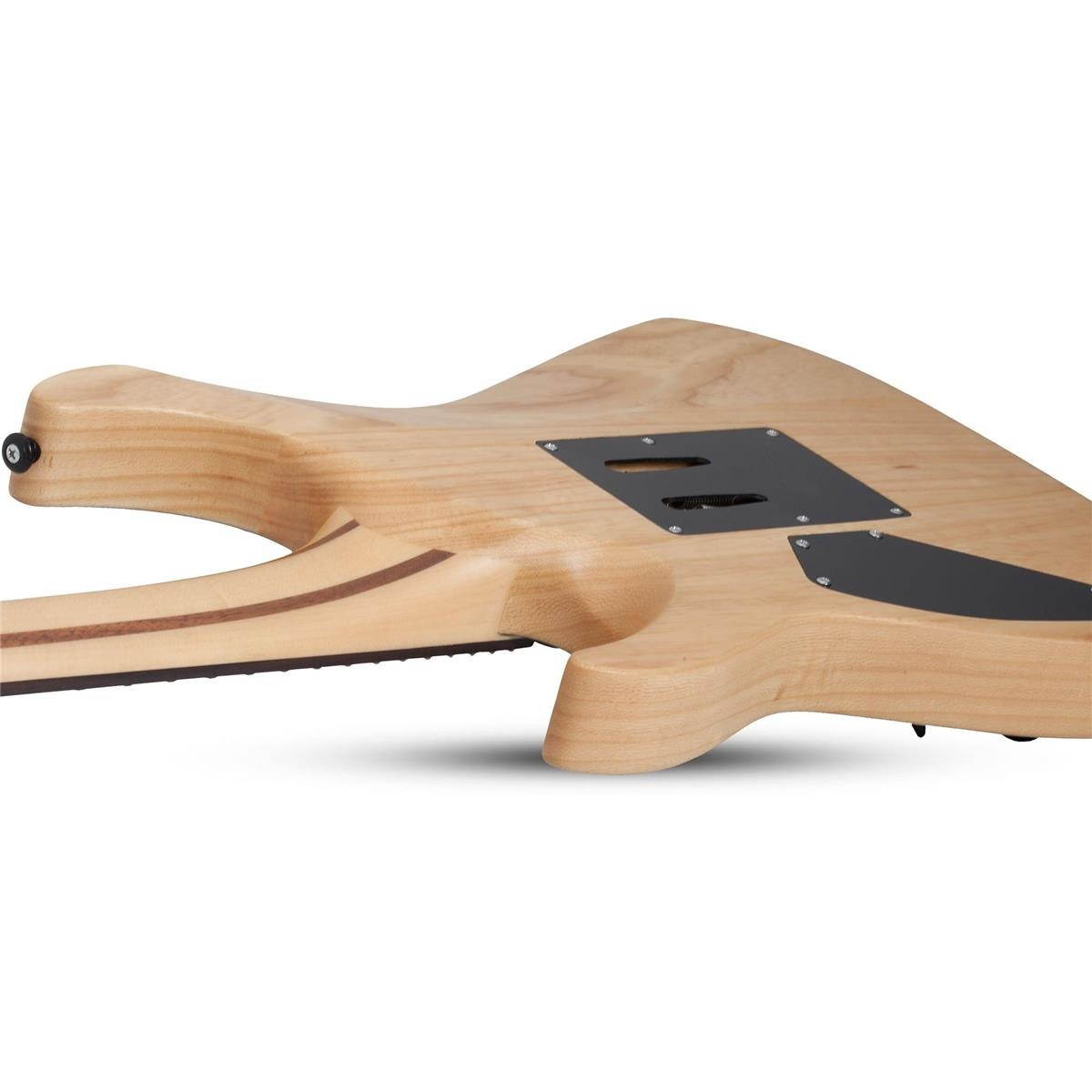 Schecter Reaper 6 FR Electric Guitar - Ebony/Satin Inferno Burst - 1505