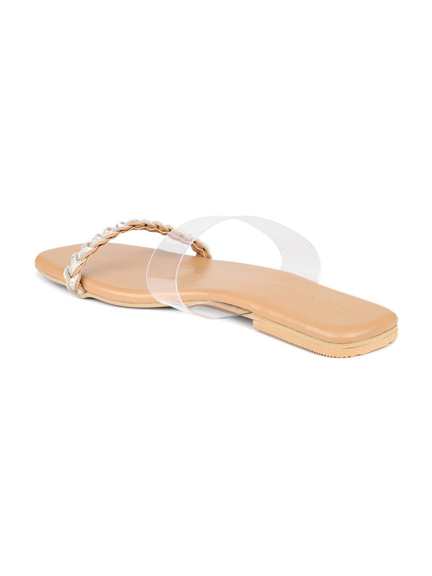 Design Crew Women's Beige Casual Sandals