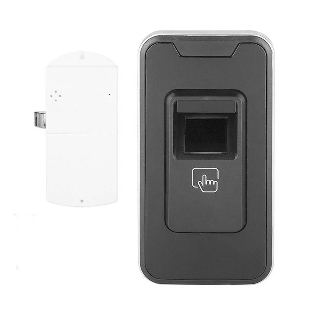Smart Fingerprint Sauna Drawer Lock Security Cabinet Lock Anti-theft Office Keyless Door Lock