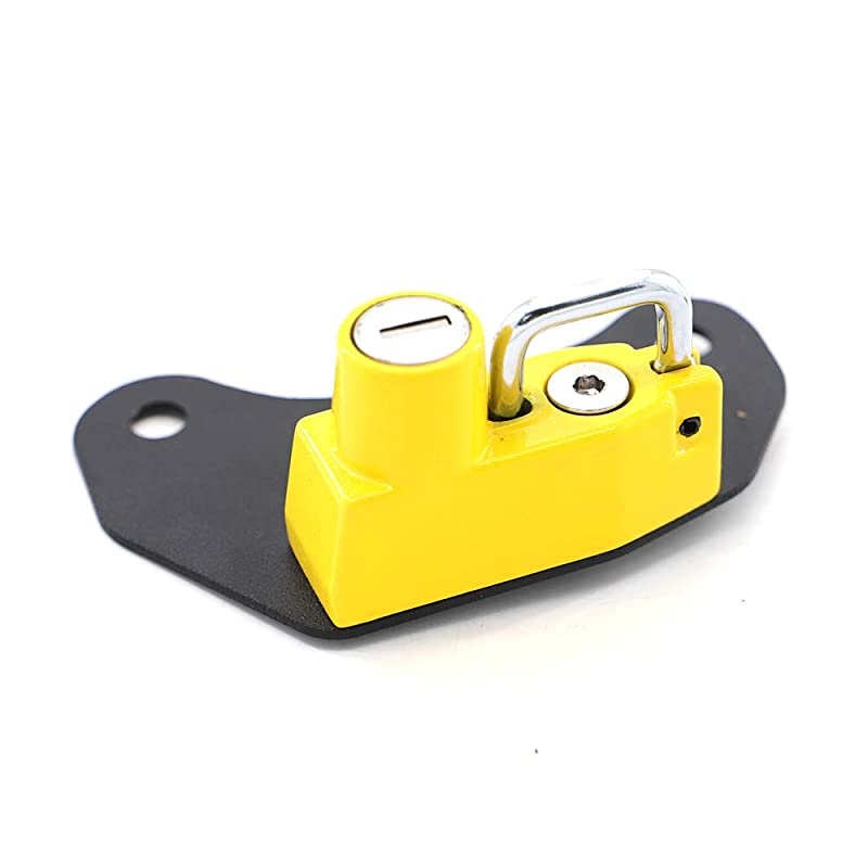 Helmet Lock with Keys for Indian Scout/Sixty 2015-2018-Yellow