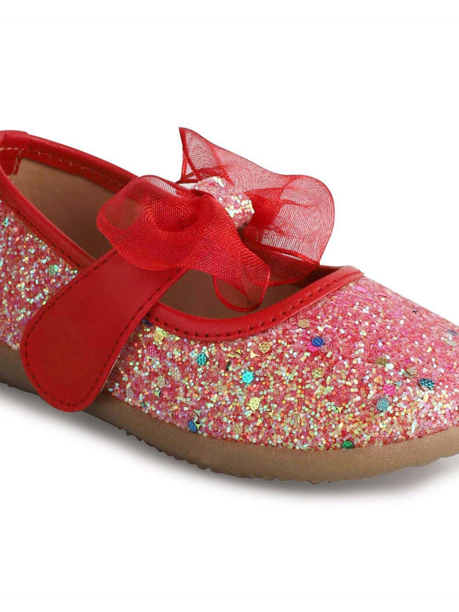 Minesole Kids Rock Red Mary Jane Shoes