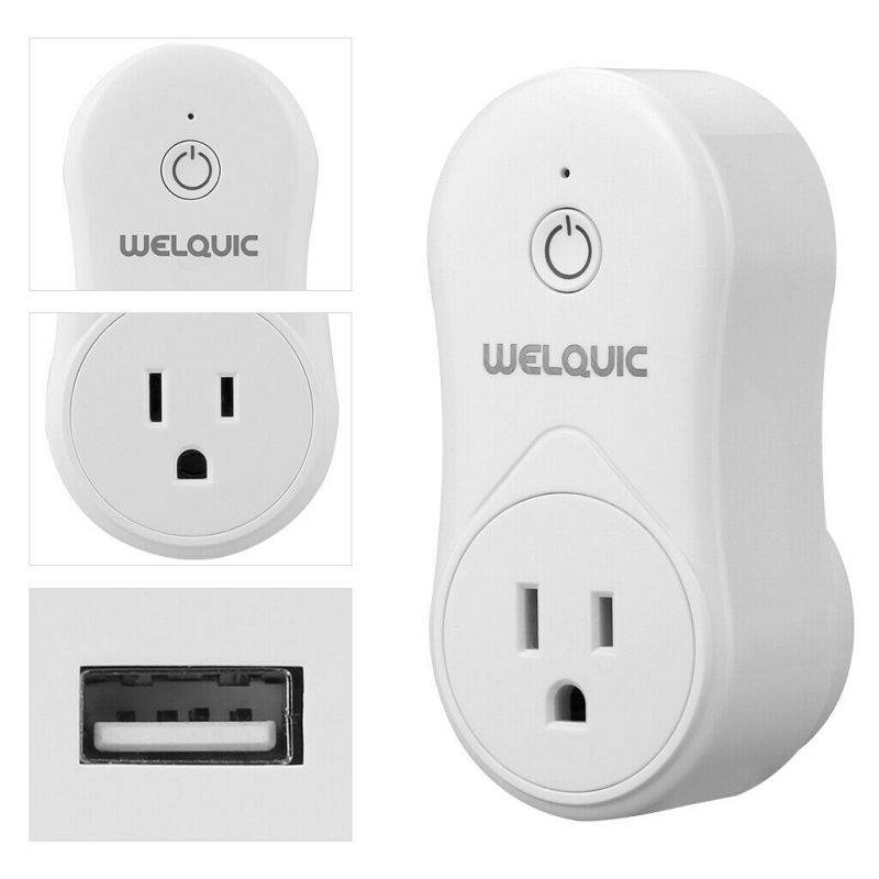 Mini Wifi Smart Plug Power Socket Timer Outlet Remote Control