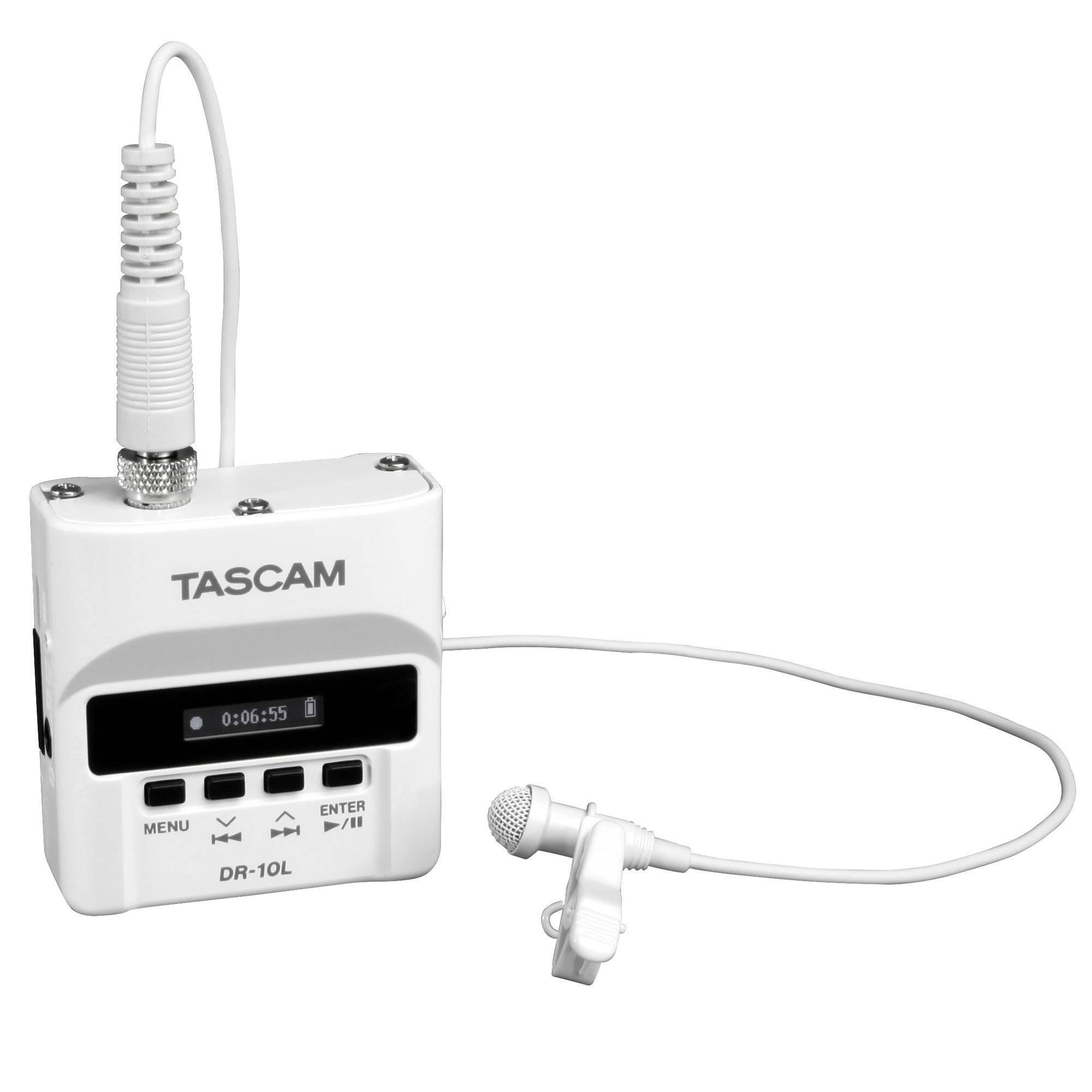 Tascam Portable Digital Micro Audio Studio Recorder with Lavalier Mic