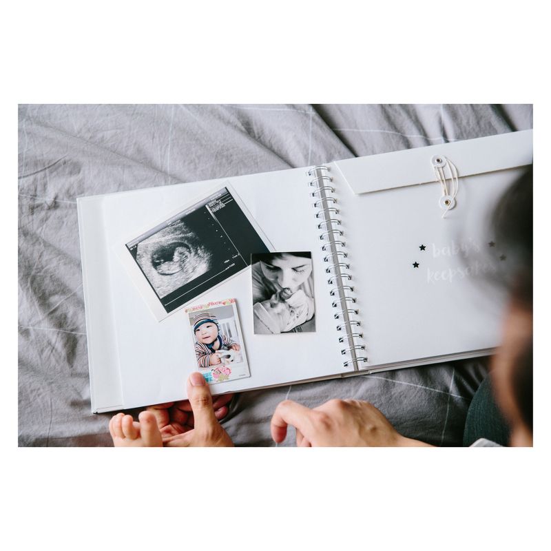 Pearhead Hello Baby, Baby's Memory Book and Belly Sticker Set