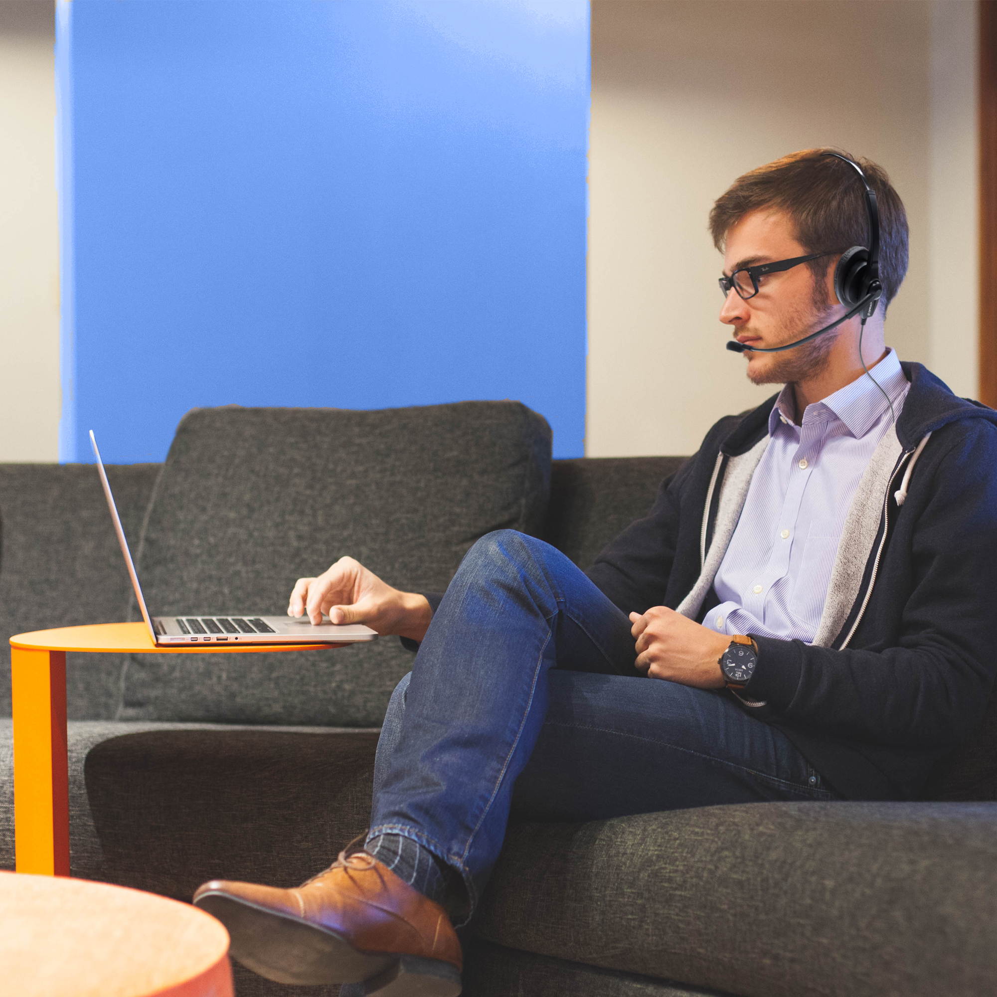 SPRACHT ZuM UC LYNC compliant USB Headset - Single Ear (Monaural)