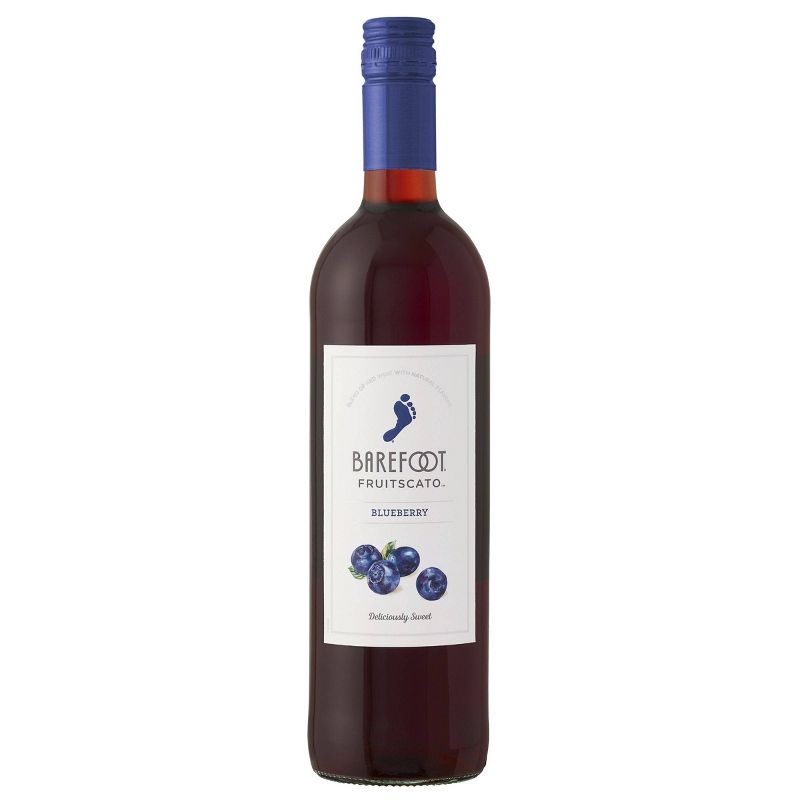 Barefoot Blueberry Fruitscato Wine - 750ml Bottle