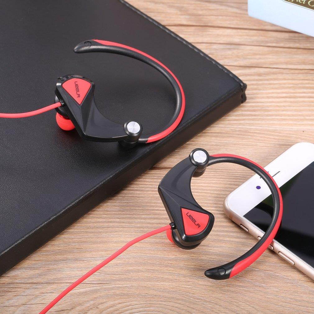 UEELR UB-11 USB Charging Sports Earphone Wireless Bluetooth 4.1 Stereo Earphone with Ear Hook & Microphone