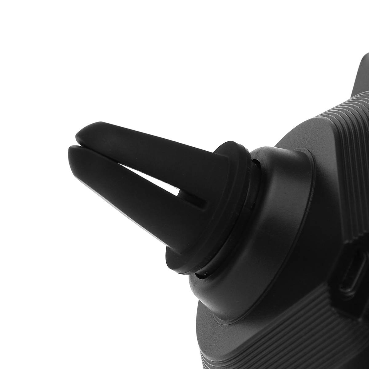 X9 10W Qi Wireless Charger Gravity Linkage Automatic Lock Air Vent Car Phone Holder Car Mount for 4.0-6.5 Inch Smart Phone Black