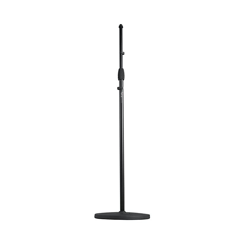 Frameworks Microphone Stand with 12 Weighted Base and Soft Grip Twist Clutch Height Adjustment GFWMIC1200