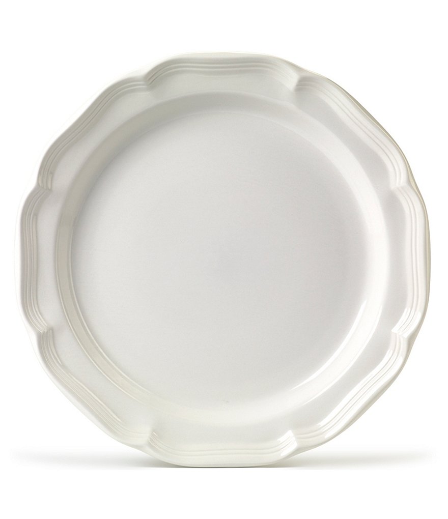 Mikasa French Countryside Rippled Baroque Stoneware Round Platter