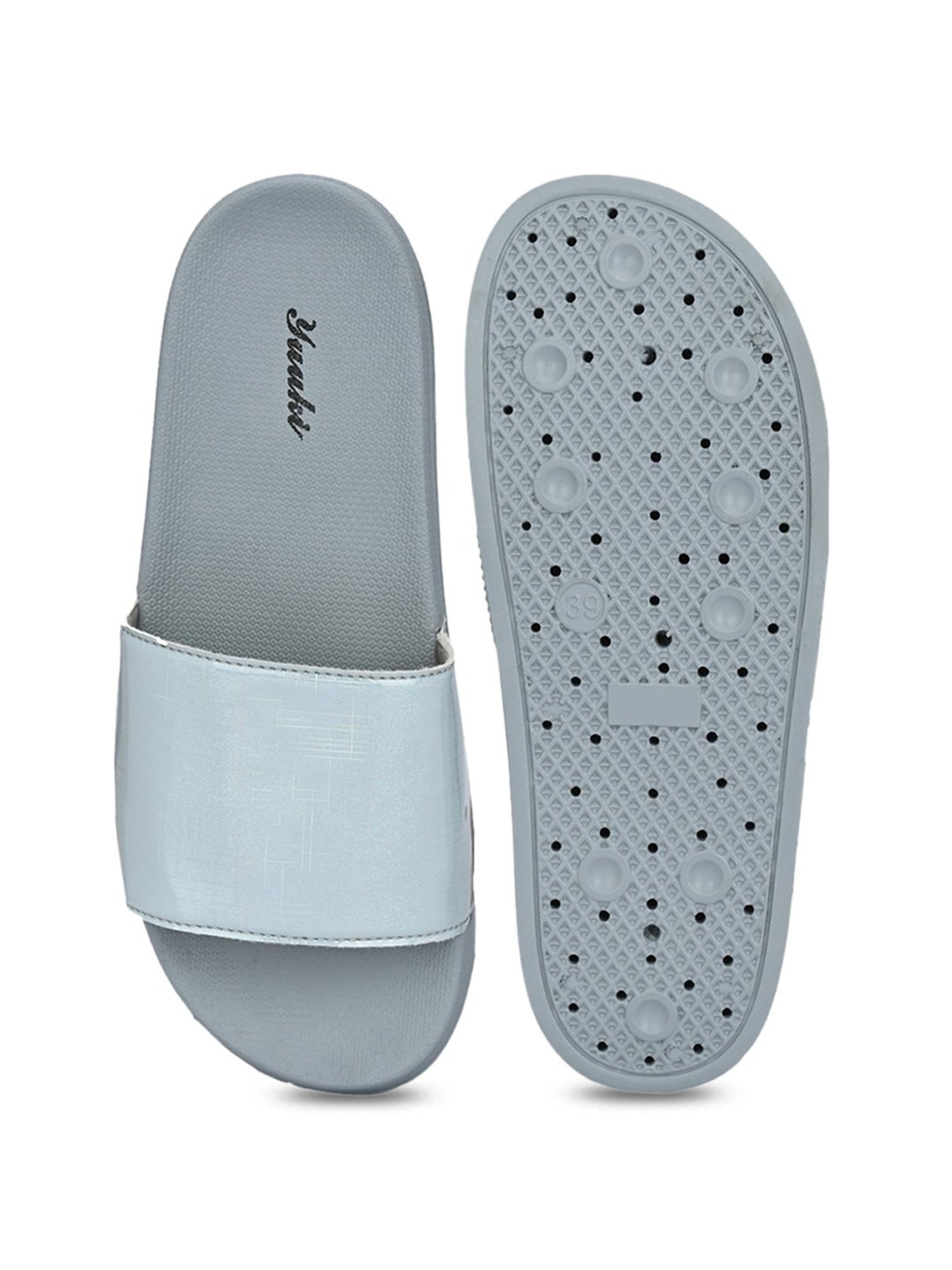 Yuuki Women's Grey Slides