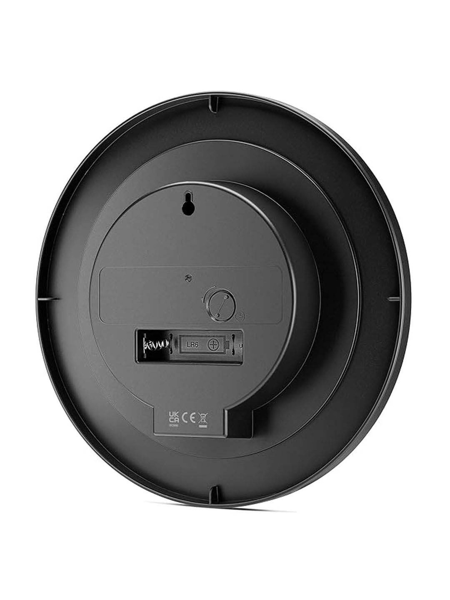 Braun Black Classic Travel Analog Alarm Clock