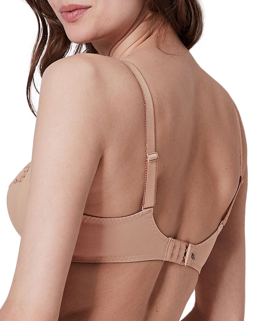 Simone Perele Delice Floral-Embroidered Full-Busted Contour Underwire Square Back Bra