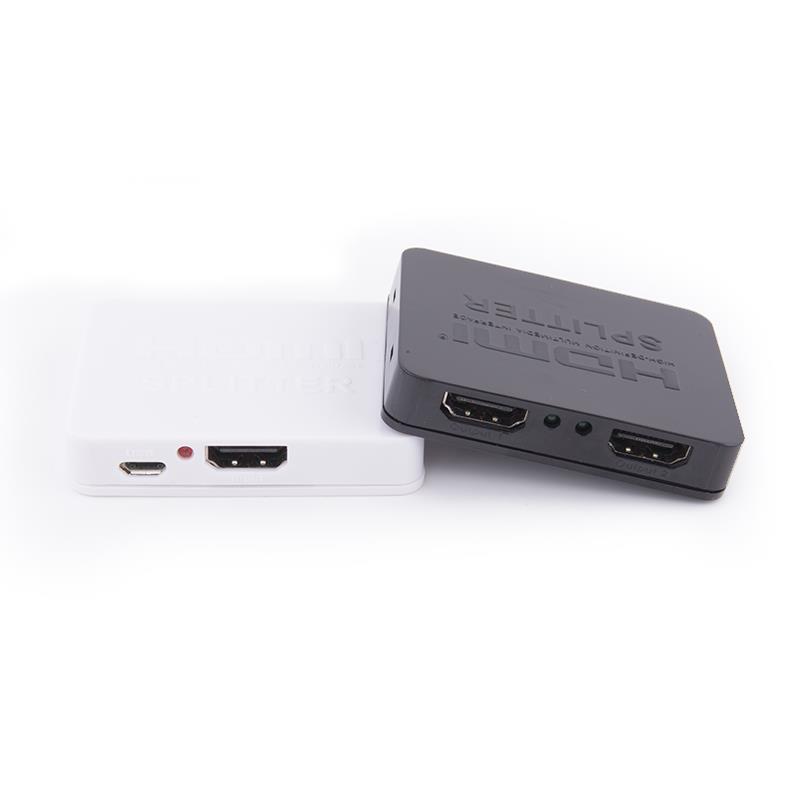 HDCP 4K HDMI Splitter Full HD 1080p Video HDMI Switch Switcher 1X2 Split 1 in 2 Out Amplifier Dual Display For HDTV DVD PS3 Xbox