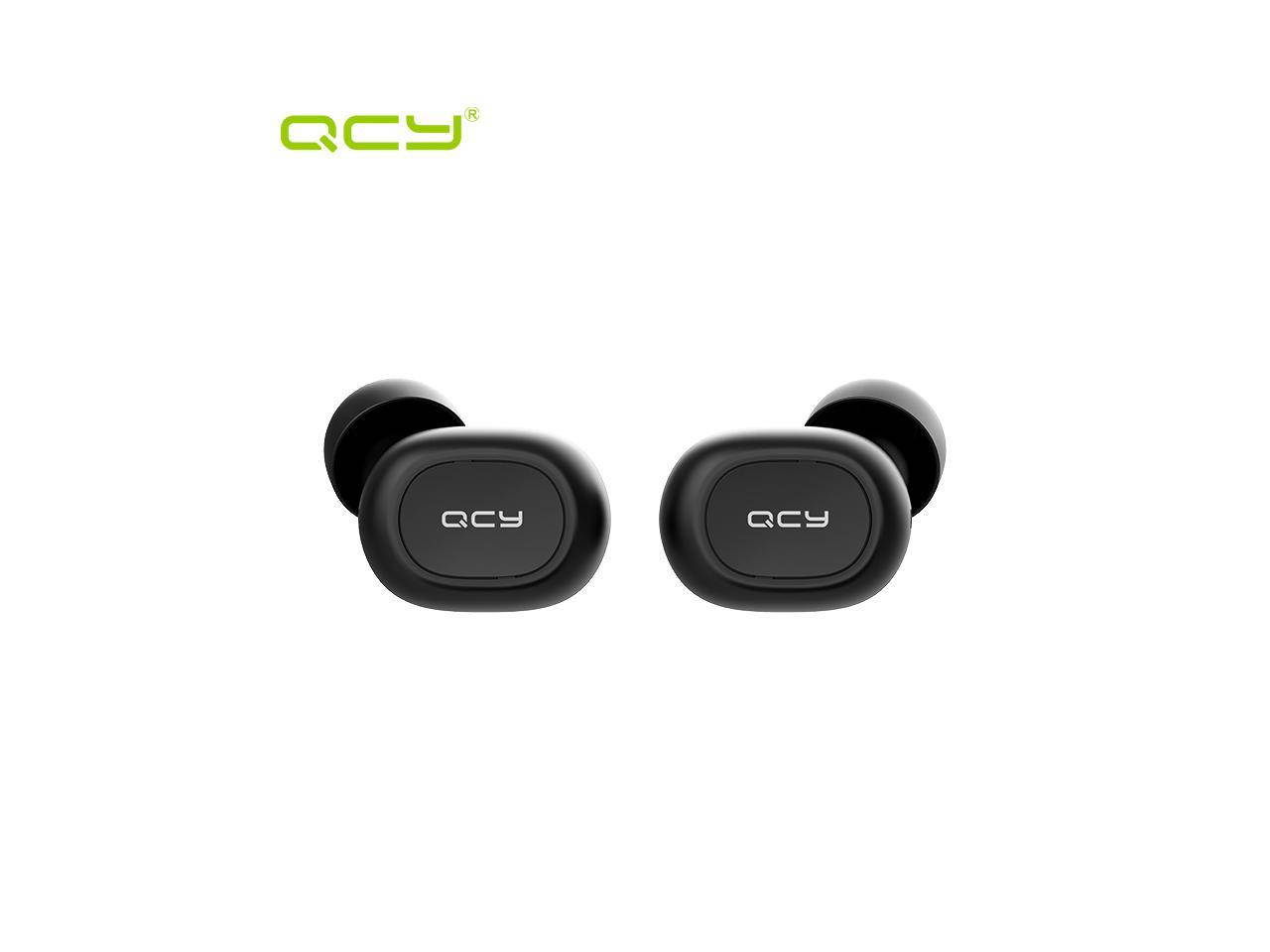 QCY T1C Bluetooth V5.0 3D Stereo Sports Wireless Headset Headset With Dual Microphones White