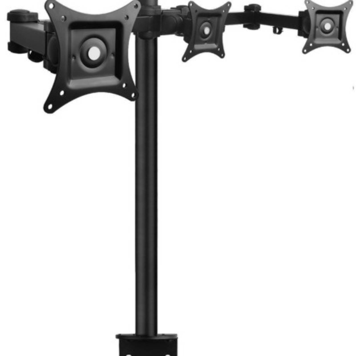 Siig Articulating Triple Monitor Desk Mount - 13" To 27"