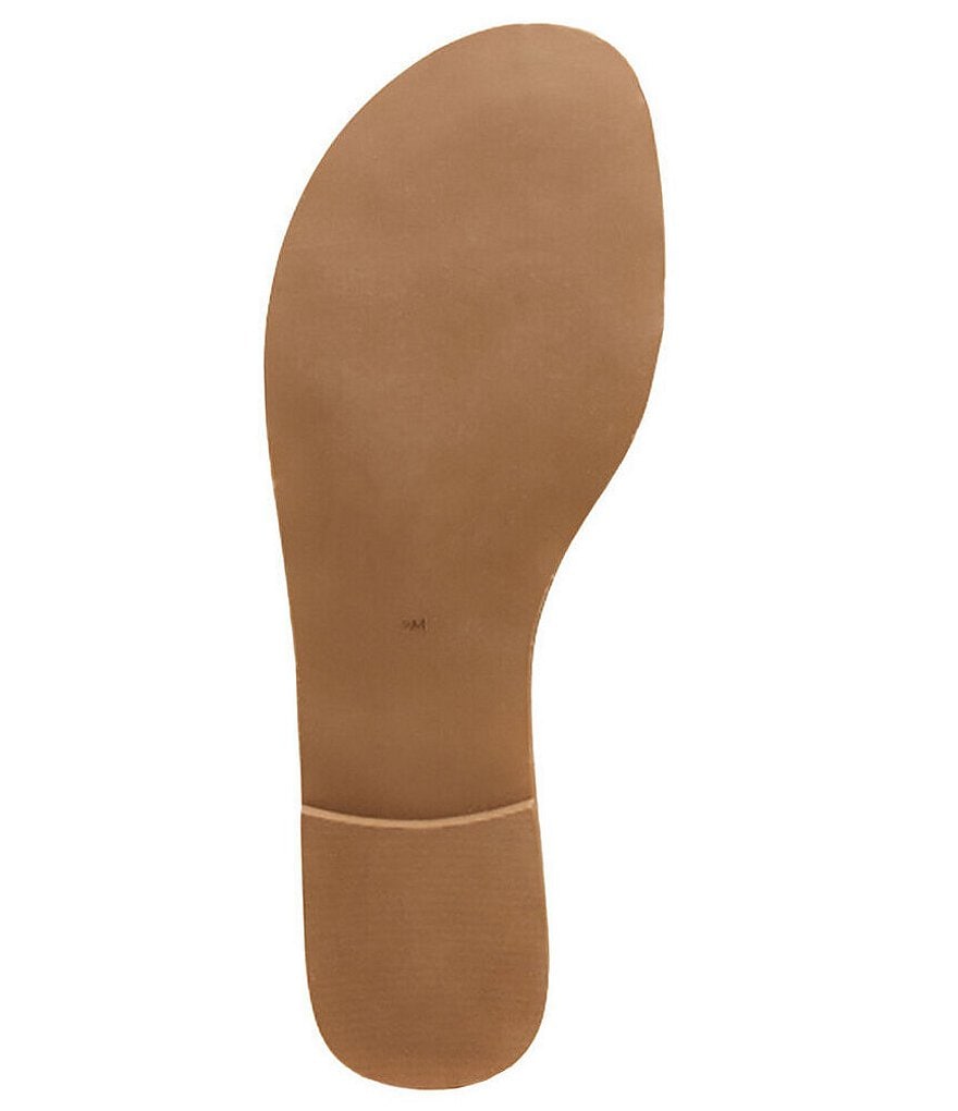 Jack Rogers Sofia Daisy Print Leather Slides