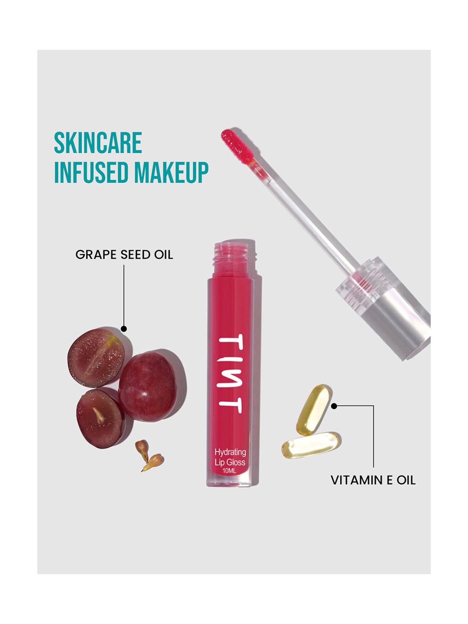 Tint Cosmetics Hydrating Lip Gloss Peppermint Schnapps - 10 ml