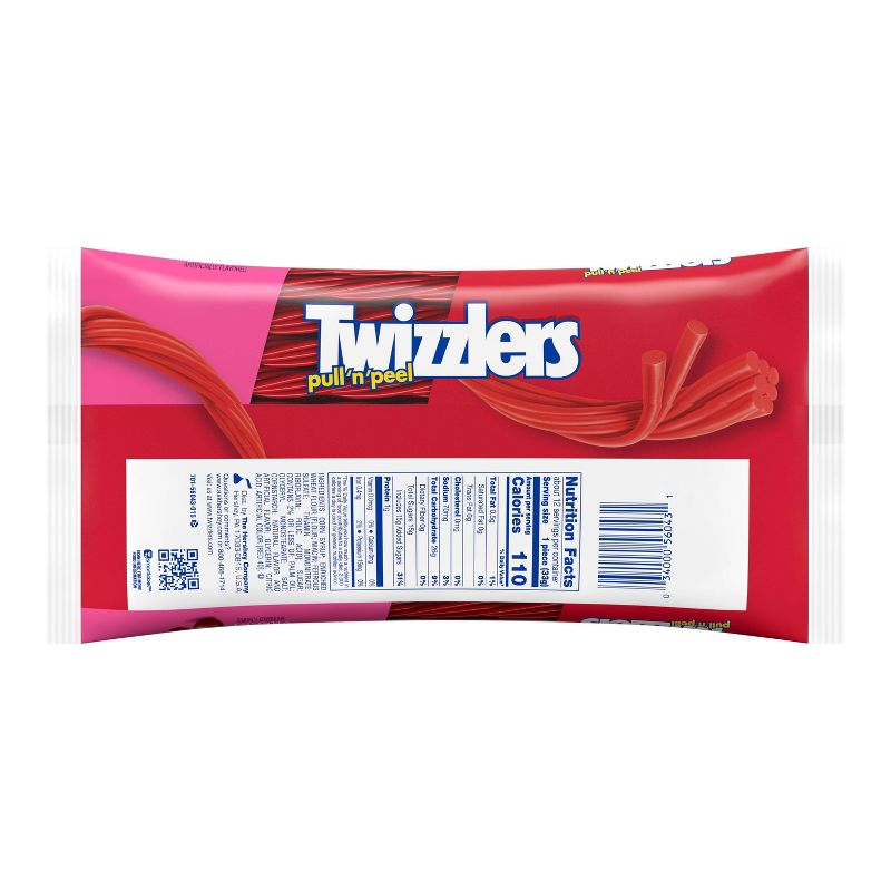 Twizzlers Pull-N-Peel Cherry Licorice Candy - 14oz