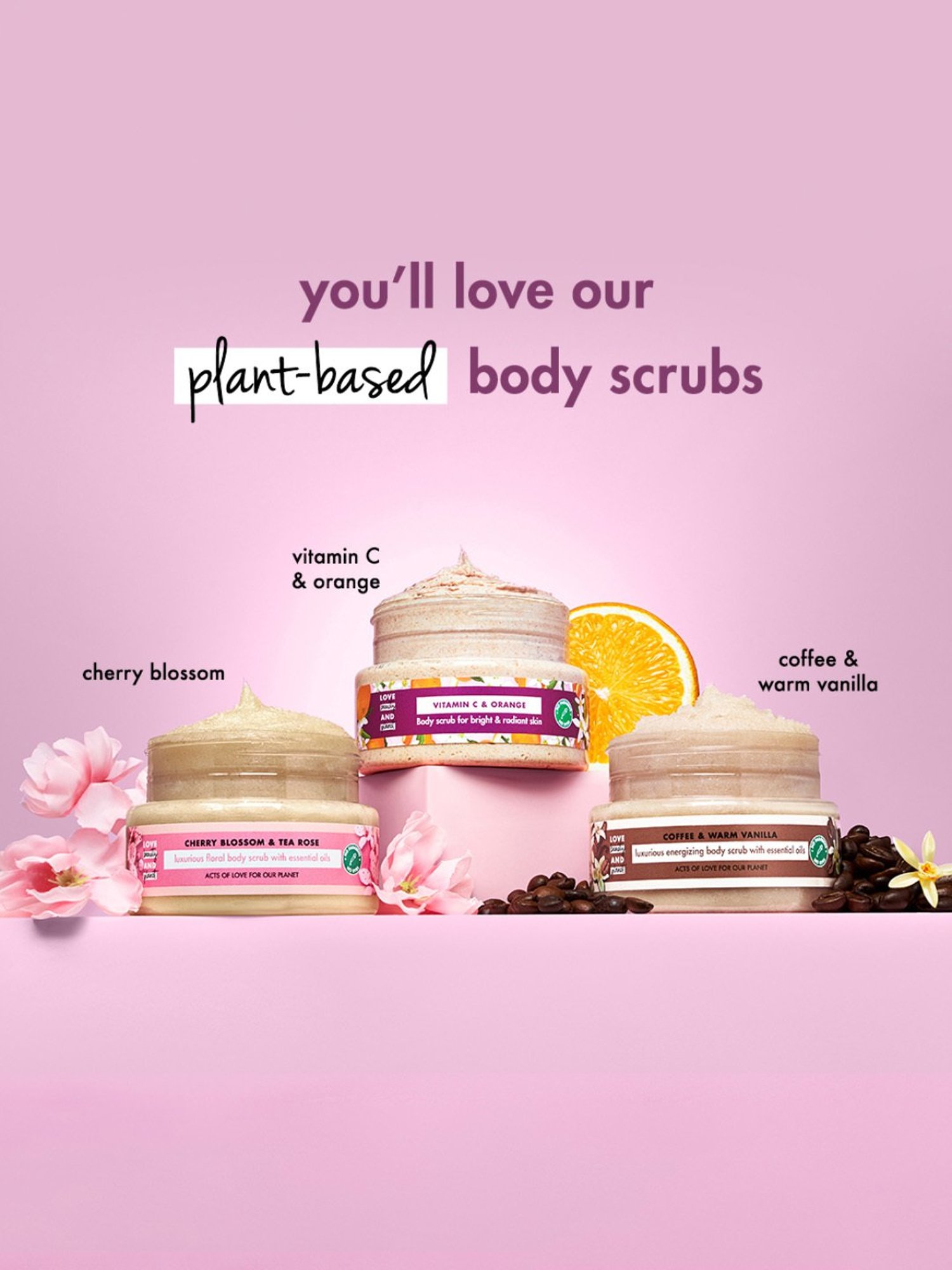 Love Beauty & Planet Vitamin C & Orange Body Scrub - 200 ml