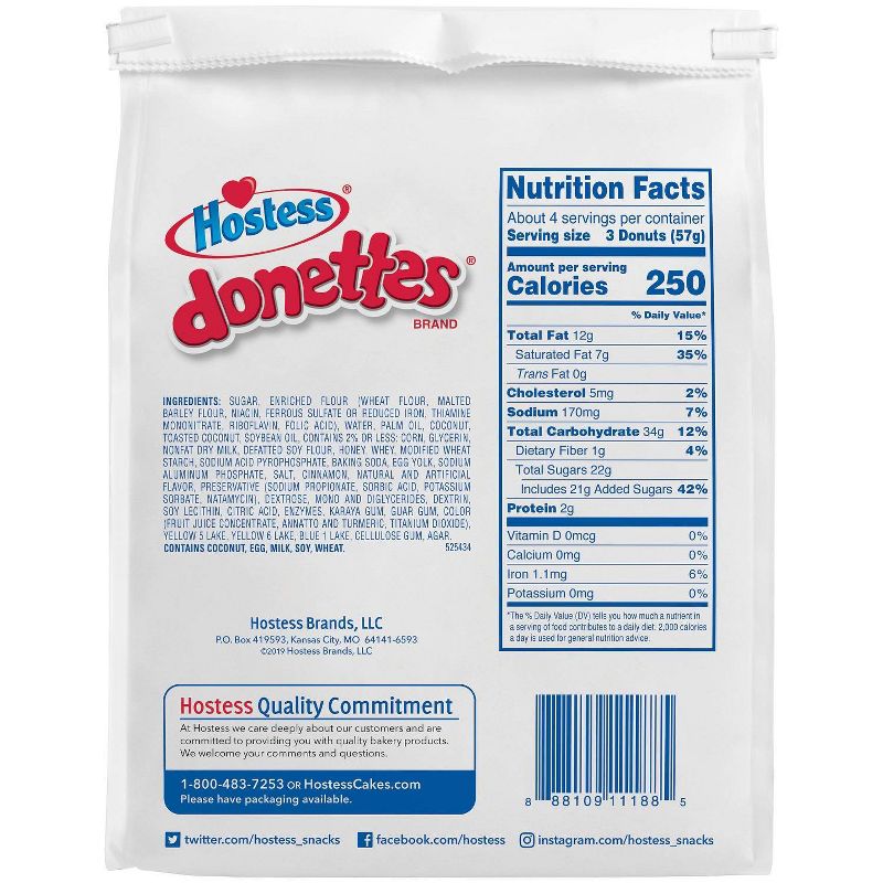 Hostess Carrot Cake Donettes - 9.5oz