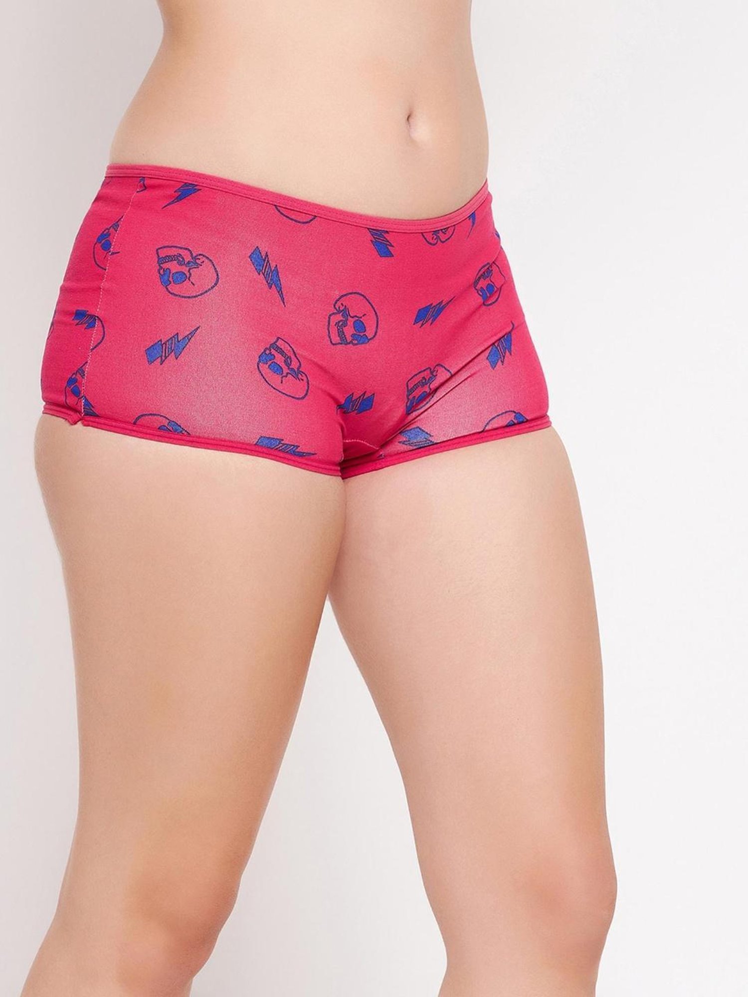 Clovia Multicolor Printed Panty (Pack of 2)