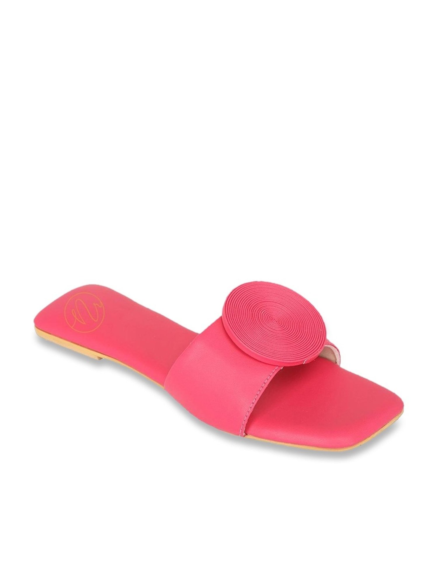 NR by Nidhi Rathi Women's Fuchsia Casual Sandals