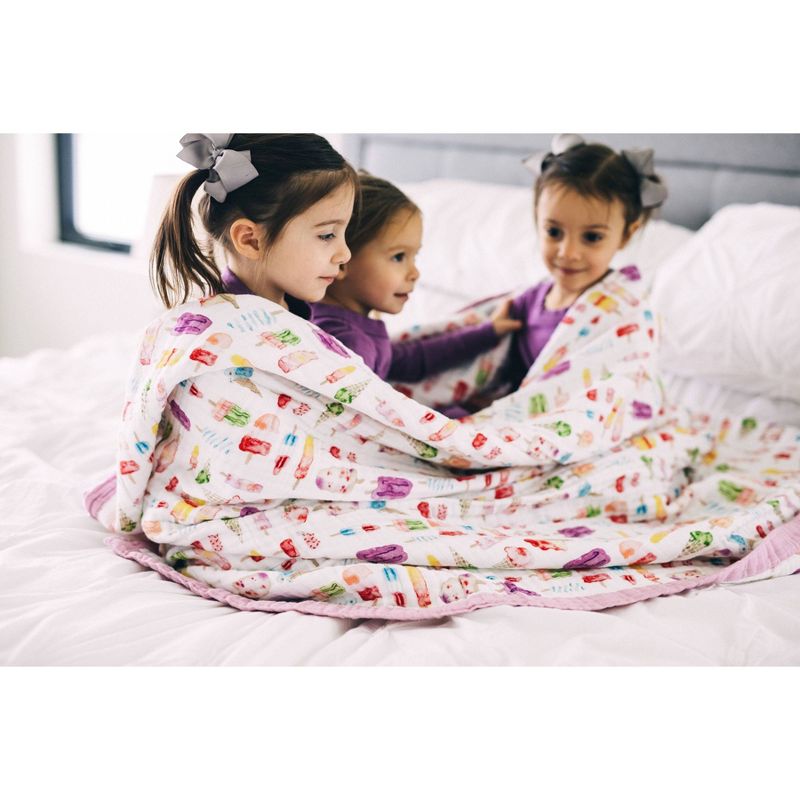 Little Unicorn Cotton Muslin Quilt Big Kid - Brain Freeze