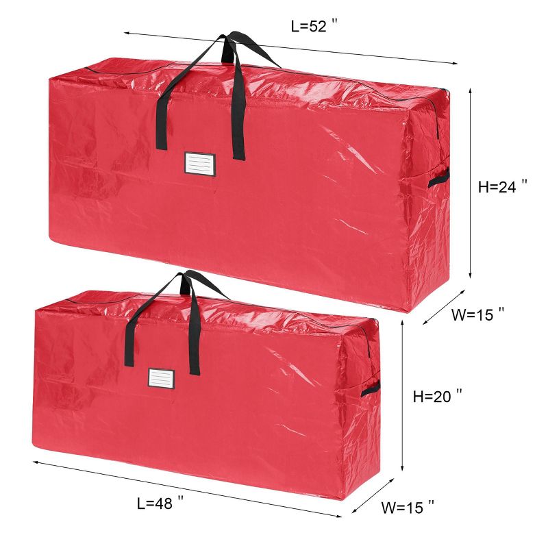 Elf Stor 2pk Christmas Tree Bags Red