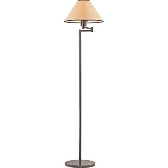 boston harbor af8008vb swing arm floor lamp, 15.1" x 18.9" x 17.1", bronze