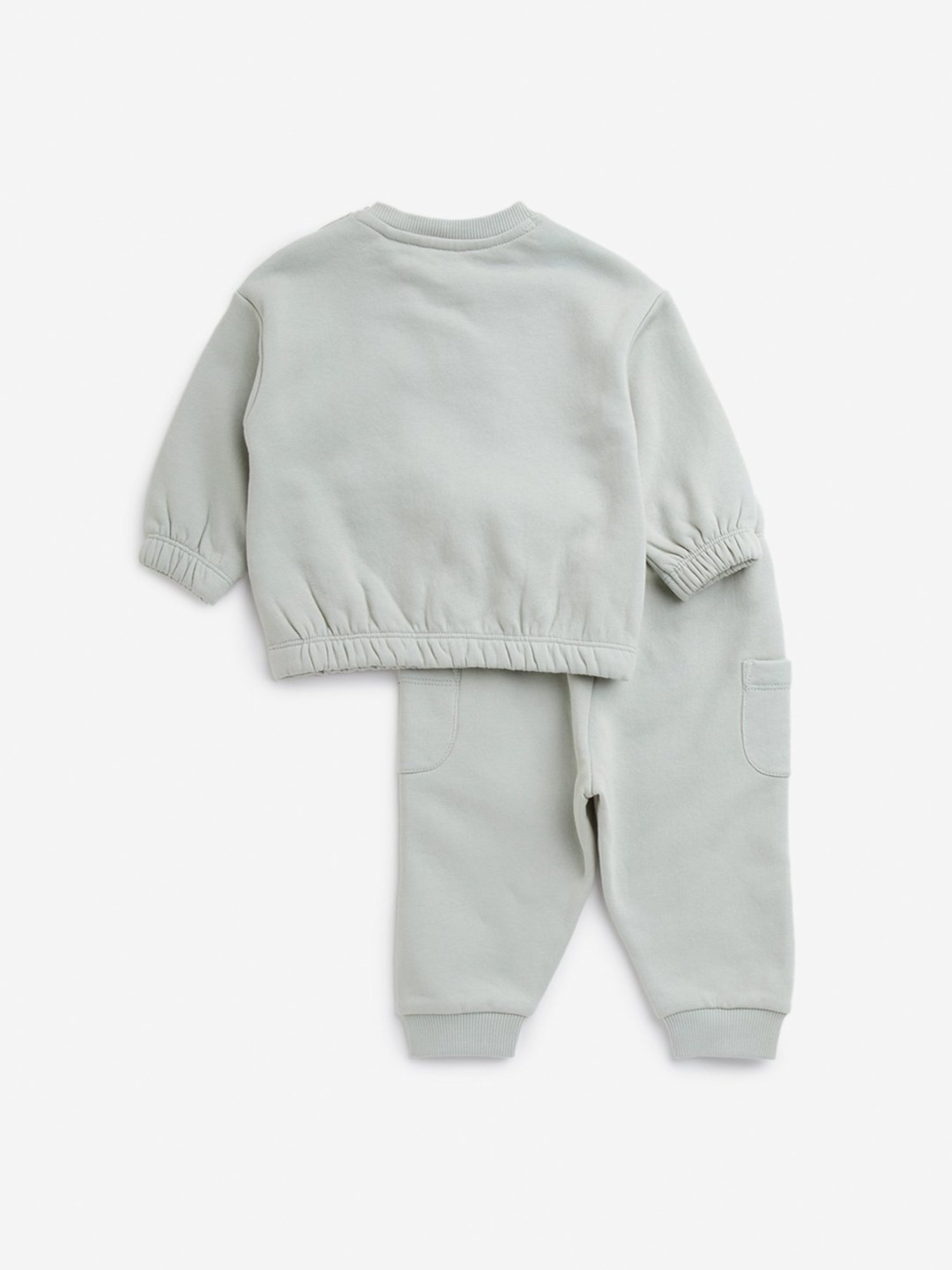 HOP Baby by Westside Sage Animal Design Sweatshirt with Joggers Set