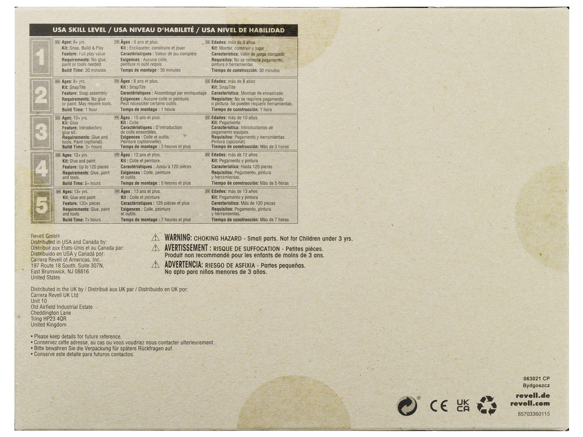 Skill 3 Model Kit Land Rover 109 LWB 1/24 Scale Model by Italeri
