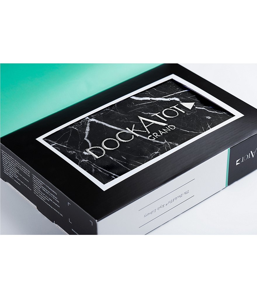 DockATot 9-36 Months Black Marble Grand Dock Cover Stage 2