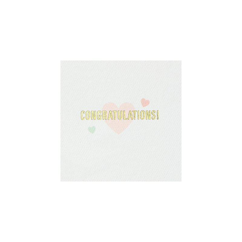 Funny Flamingos Engagement Greeting Card