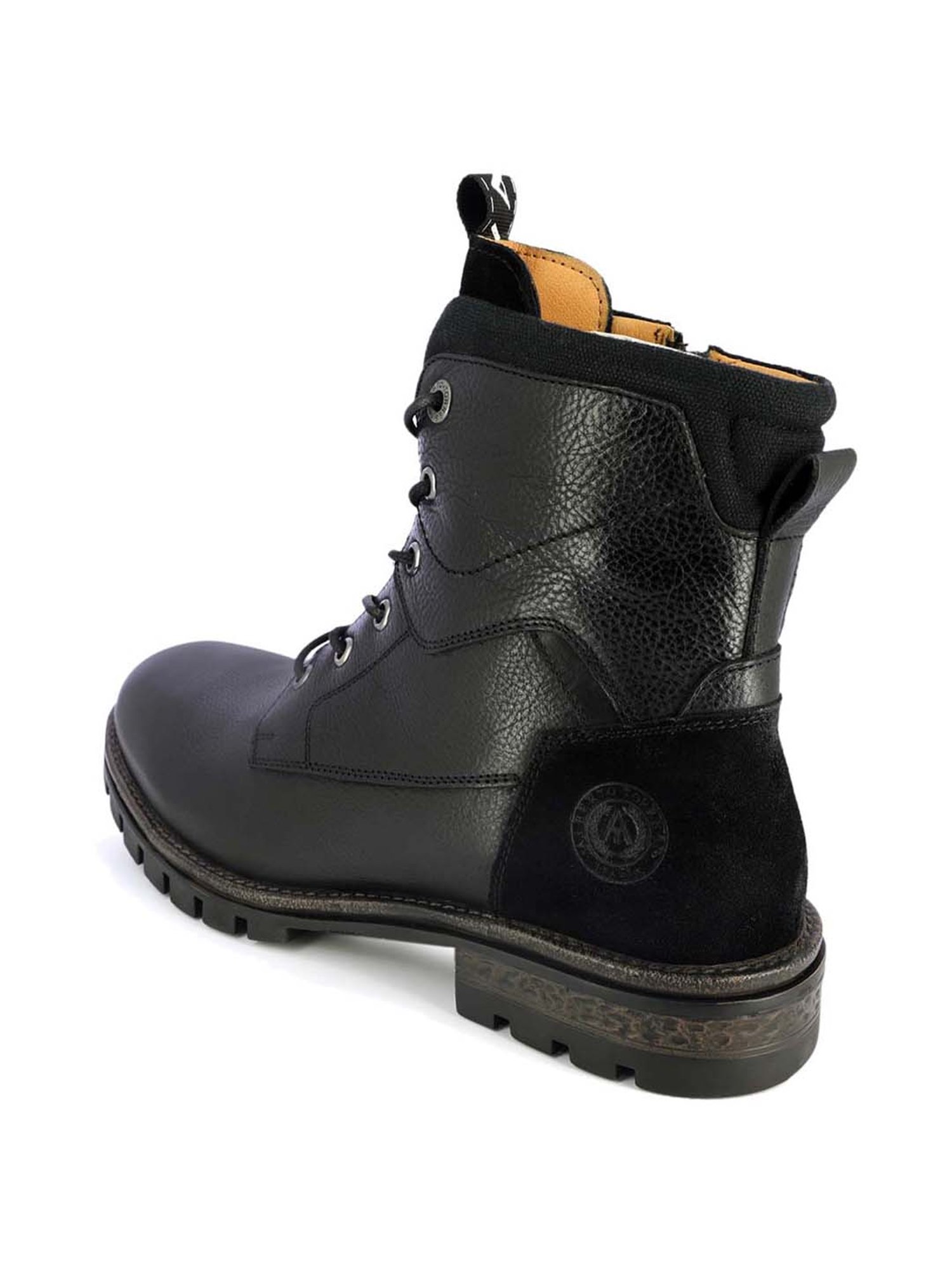 Alberto Torresi Men's Black Casual Boots