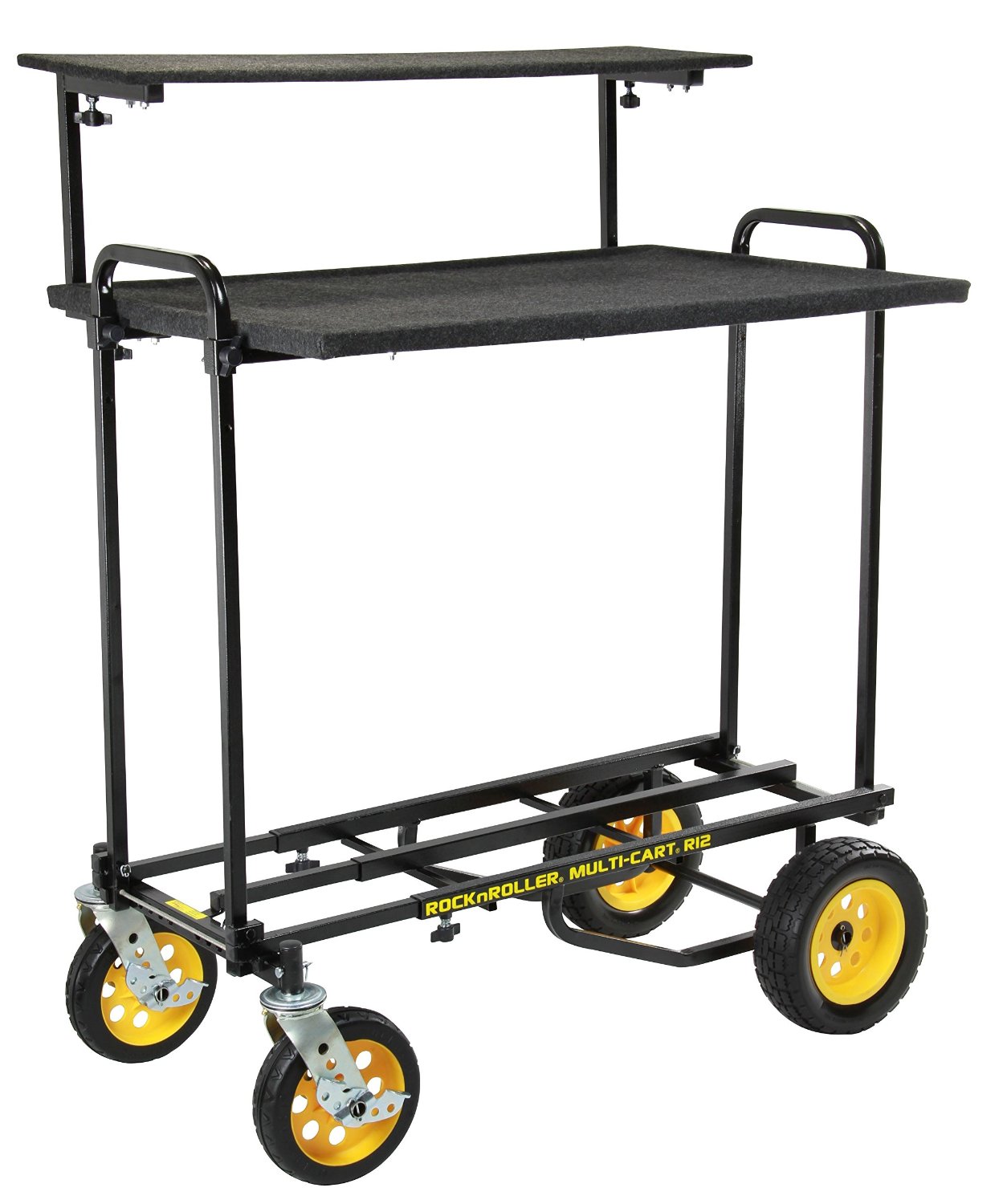 RocknRoller RSHM2 Multi-Media 2-Tier Shelf for Multi Cart