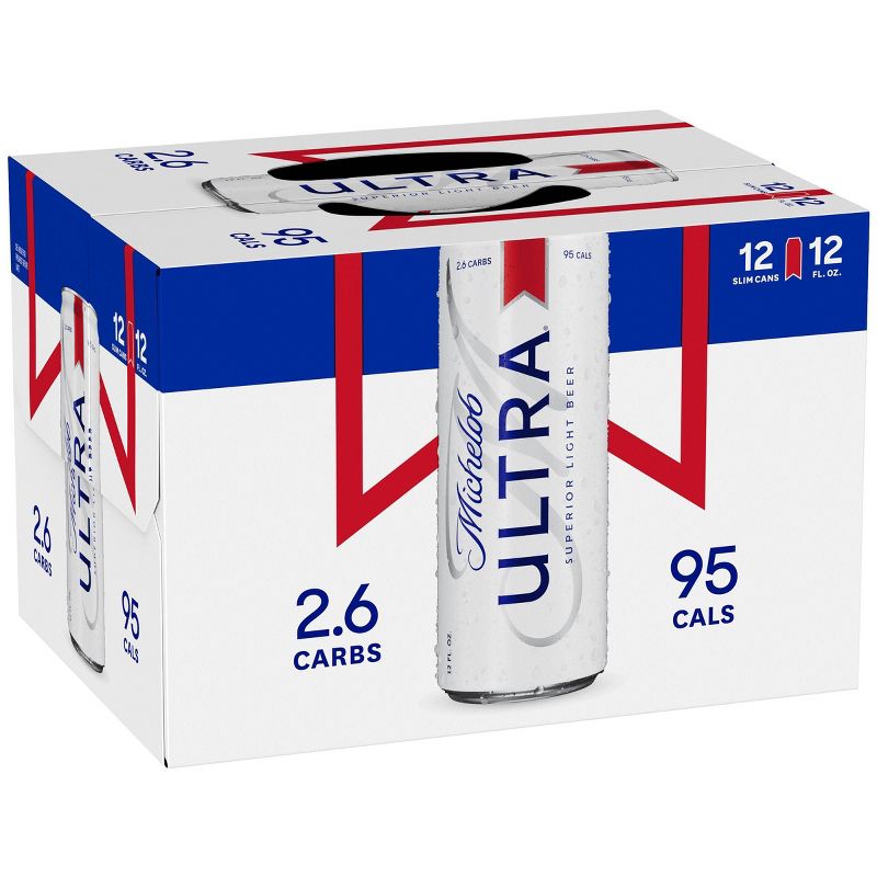 Michelob Ultra Superior Light Beer - 12pk/12 fl oz Cans