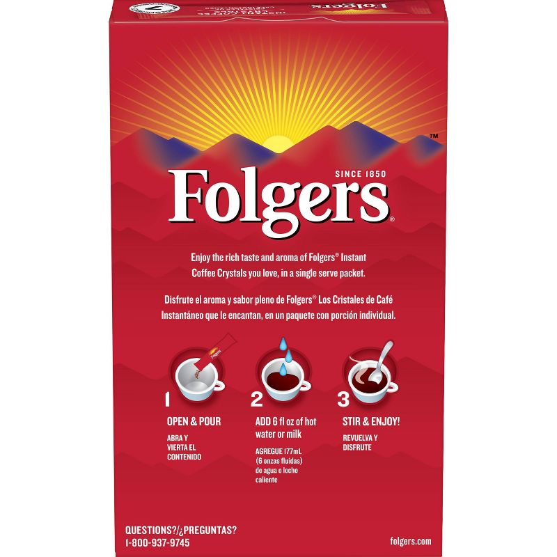 Folgers Classic Roast Instant Medium Roast Coffee - 7ct