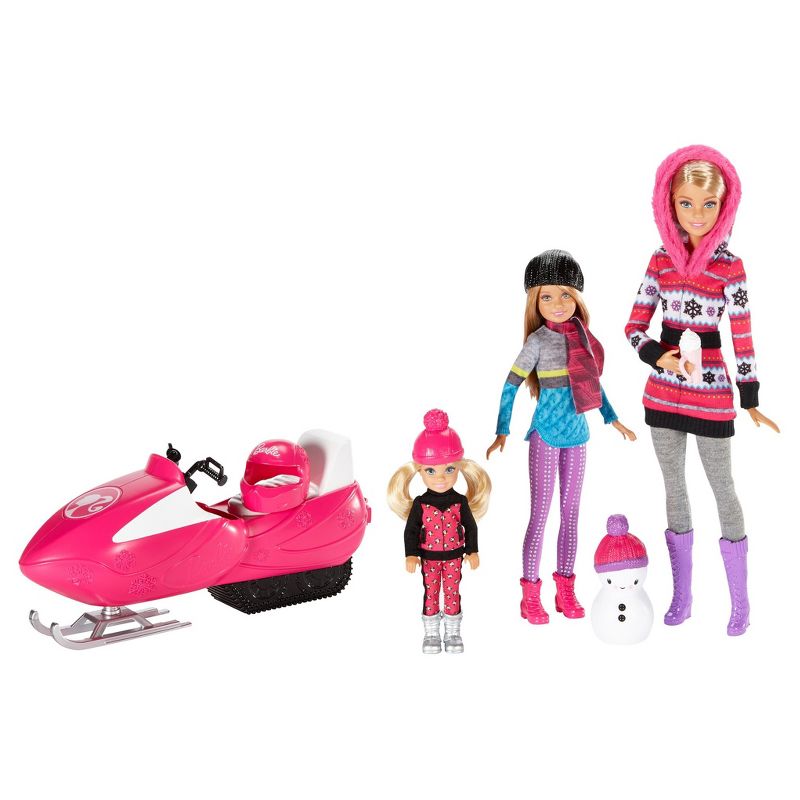 Barbie Sisters Snow Fun Doll Giftset