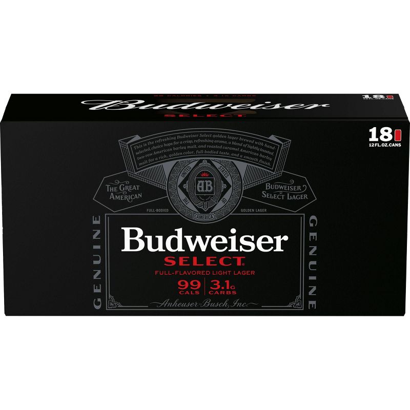 Budweiser Select Beer - 18pk/12 fl oz Cans