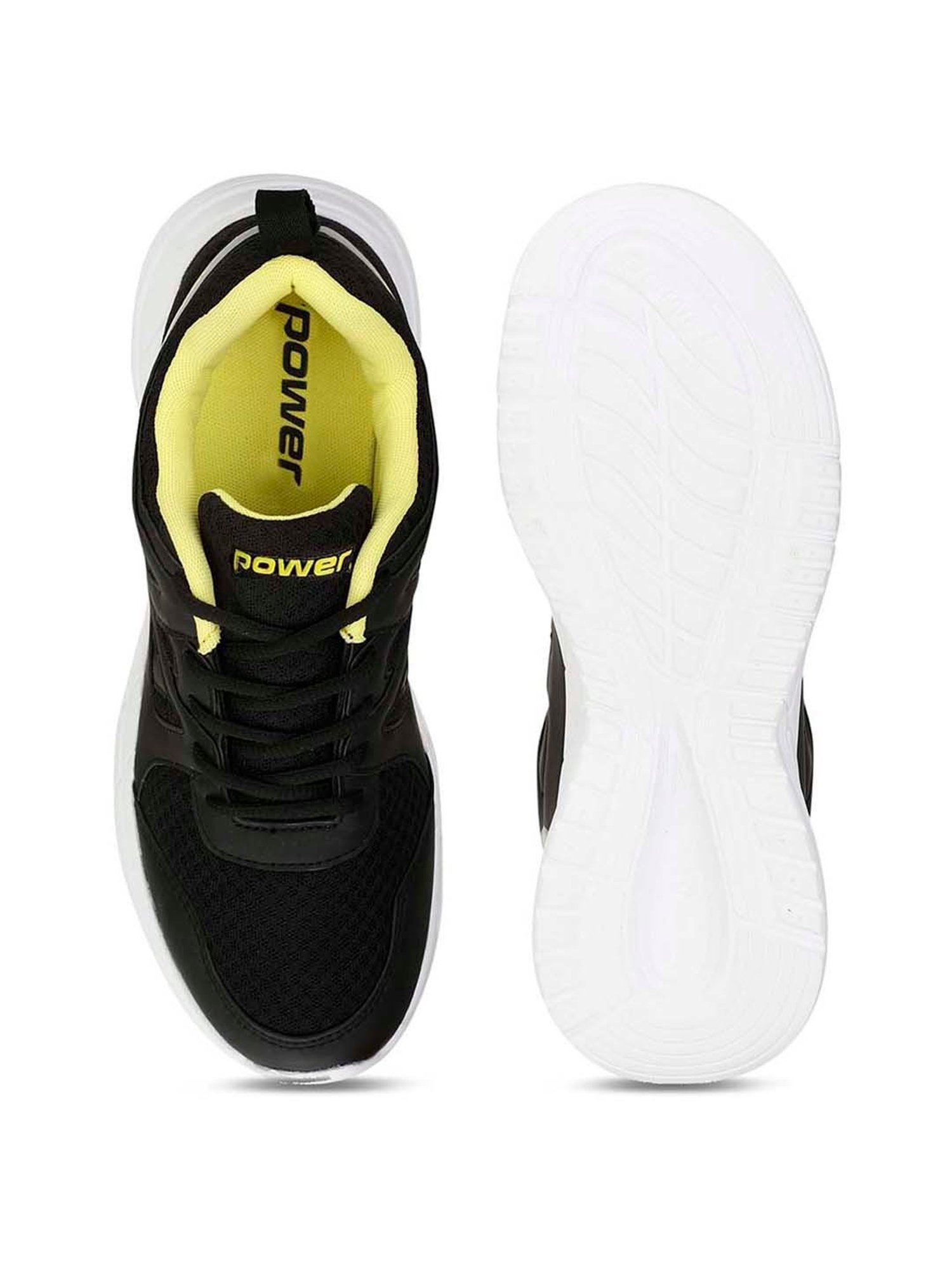 Power by Bata Men's KENT E Black Running Shoes