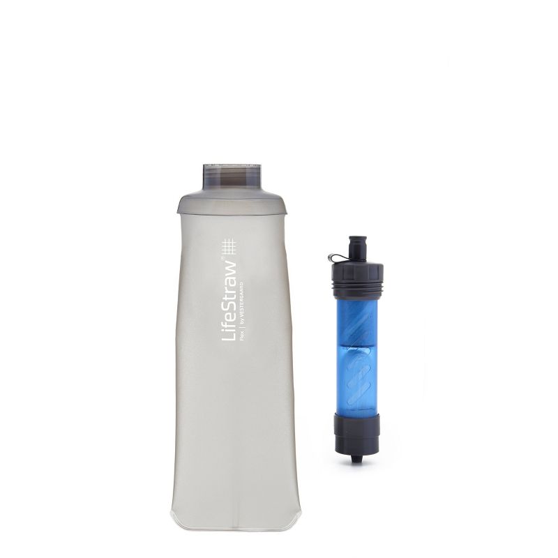 LifeStraw Flex Water Filter with Collapsible Squeeze Bottle
