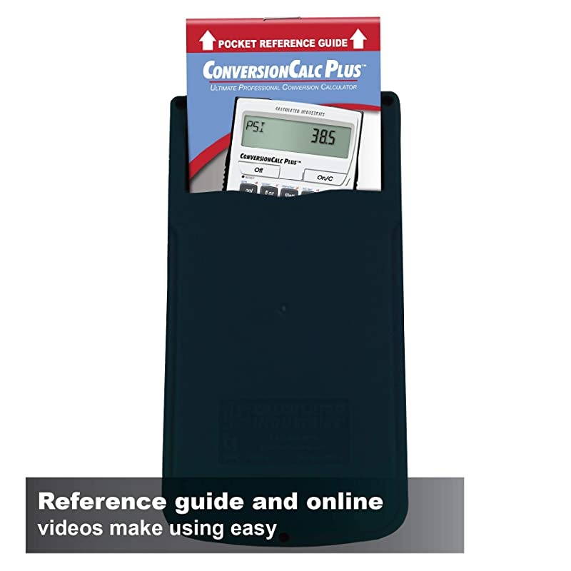 8030 ConversionCalc Plus Ultimate Professional Conversion Calculator Tool for Health Care Workers, Scientists, Pharmacists, Nutritionists, Lab Techs, Engineers and Importers