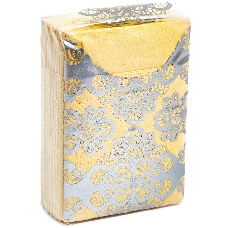 Sparkle and Bash 60 Pack Happy Anniversary Facial Pocket Tissue Packs, Gift for Wedding Anniversary Party