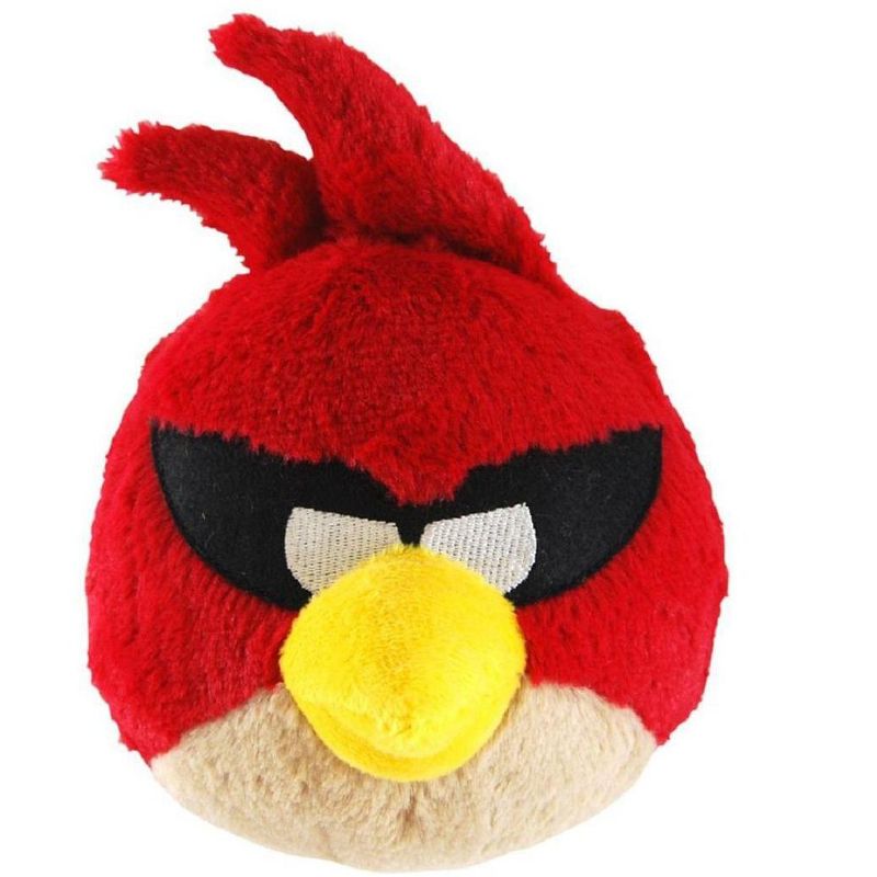 Commonwealth Toys Angry Birds 8" Red Space Bird Plush Officially Licensed