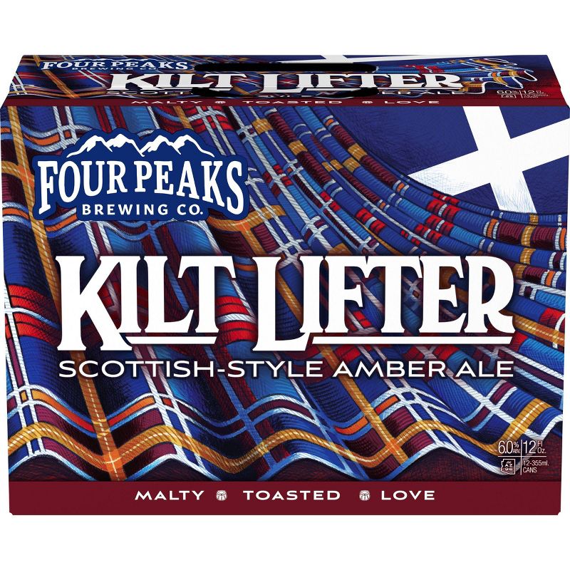 Four Peaks Kilt Lifter Scottish-Style Ale Beer - 12pk/12 fl oz Cans