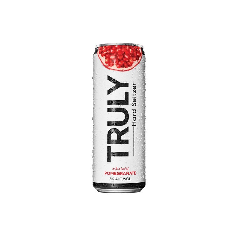 Truly Pomegranate Hard Seltzer - 6pk/12 fl oz Slim Cans